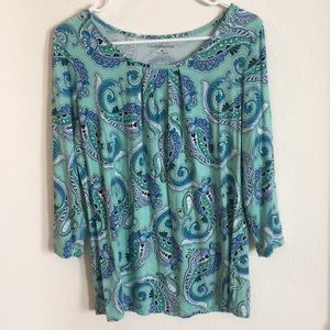Croft & Barrow Top Size M
